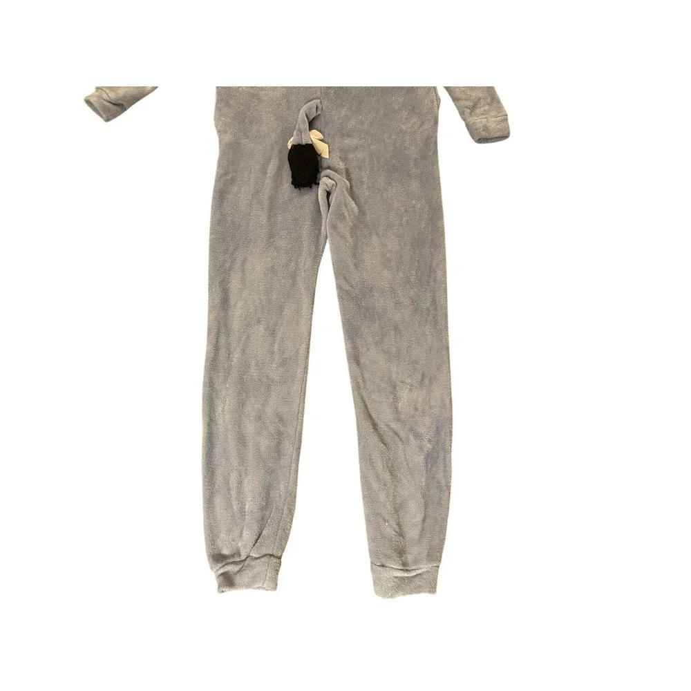 Disney Winnie The Pooh Eeyore Pajamas Womens XS Plush‎ Soft Union Suit Whimsical